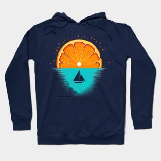 Orange Morning Hoodie